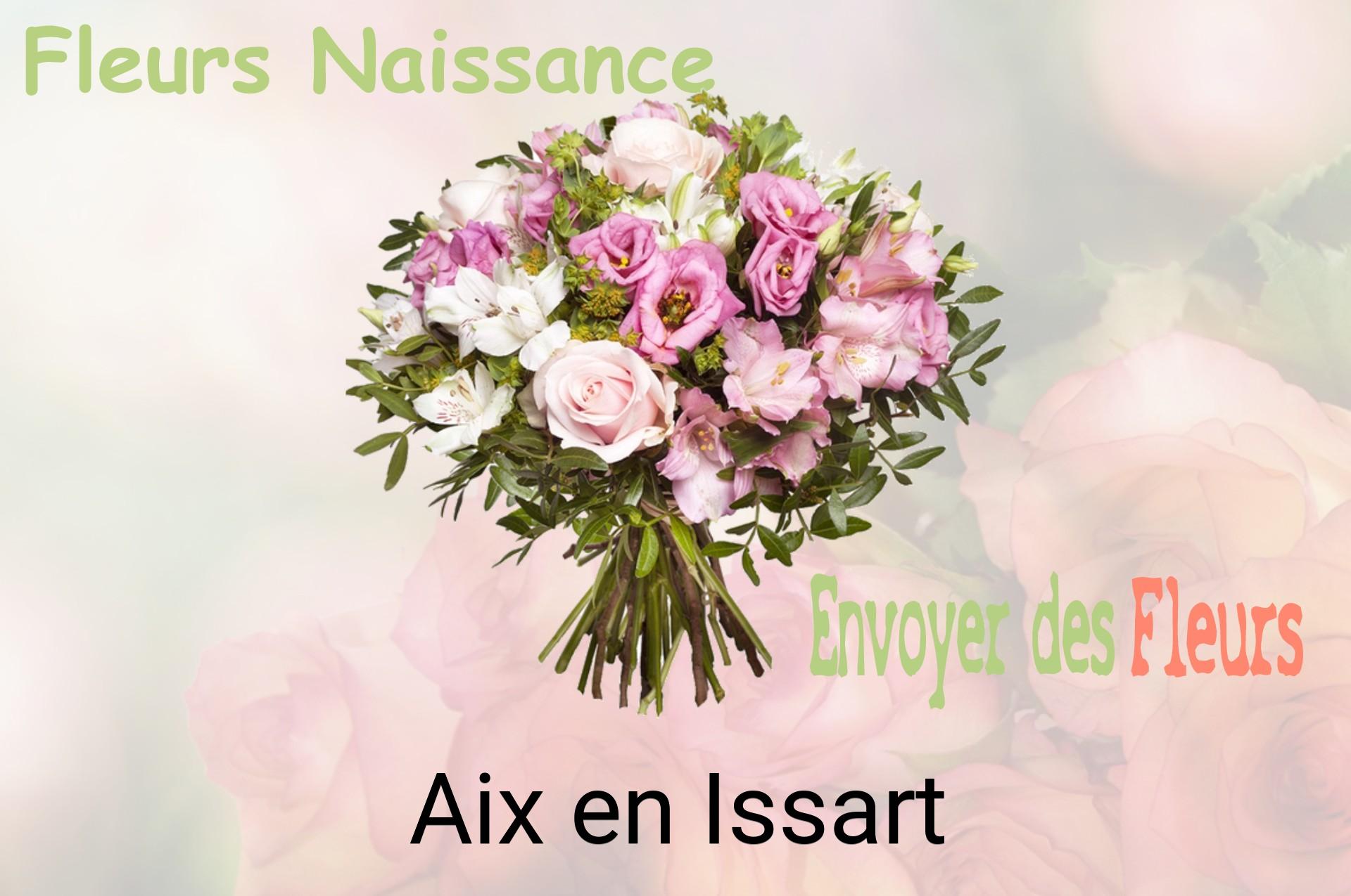 Bouquet de fleurs de naissance livré à Aix-en-Issart